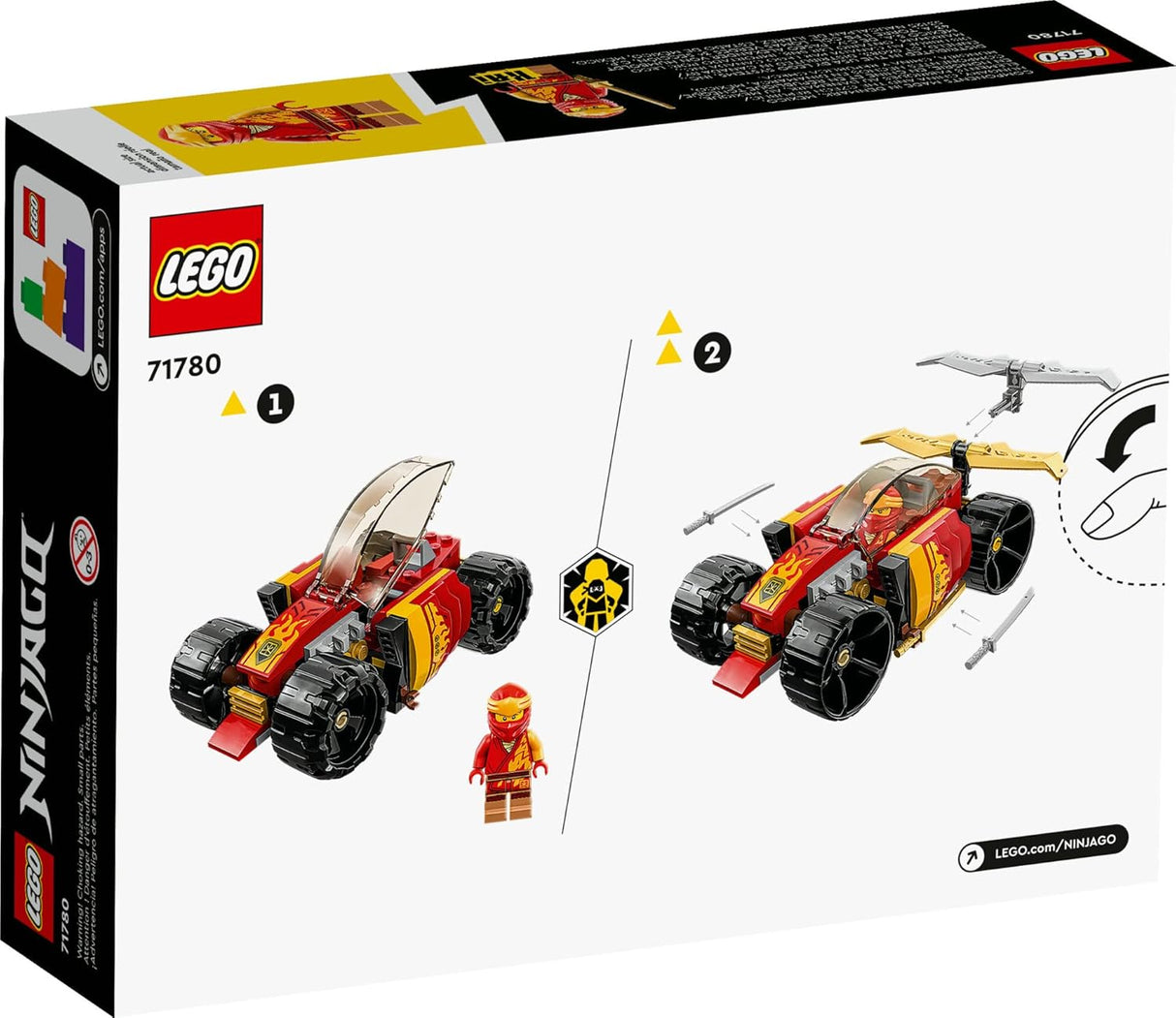 Construction Games Racing Car Lego Kai Ninjago