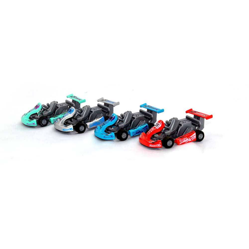 Go Kart Miniature Model (4 Assorted Colors, Sold As Single)