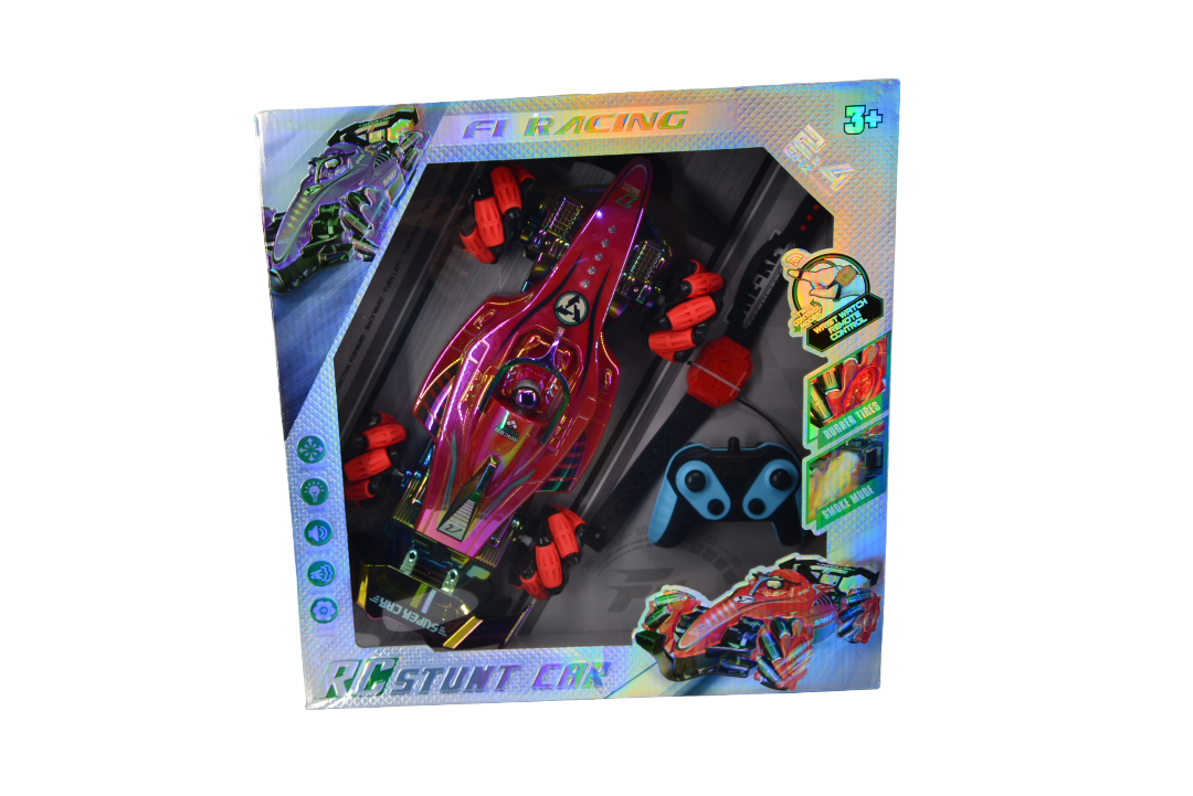 F1 Hand Controlled Gesture RC Car with Light and Spray – 360°