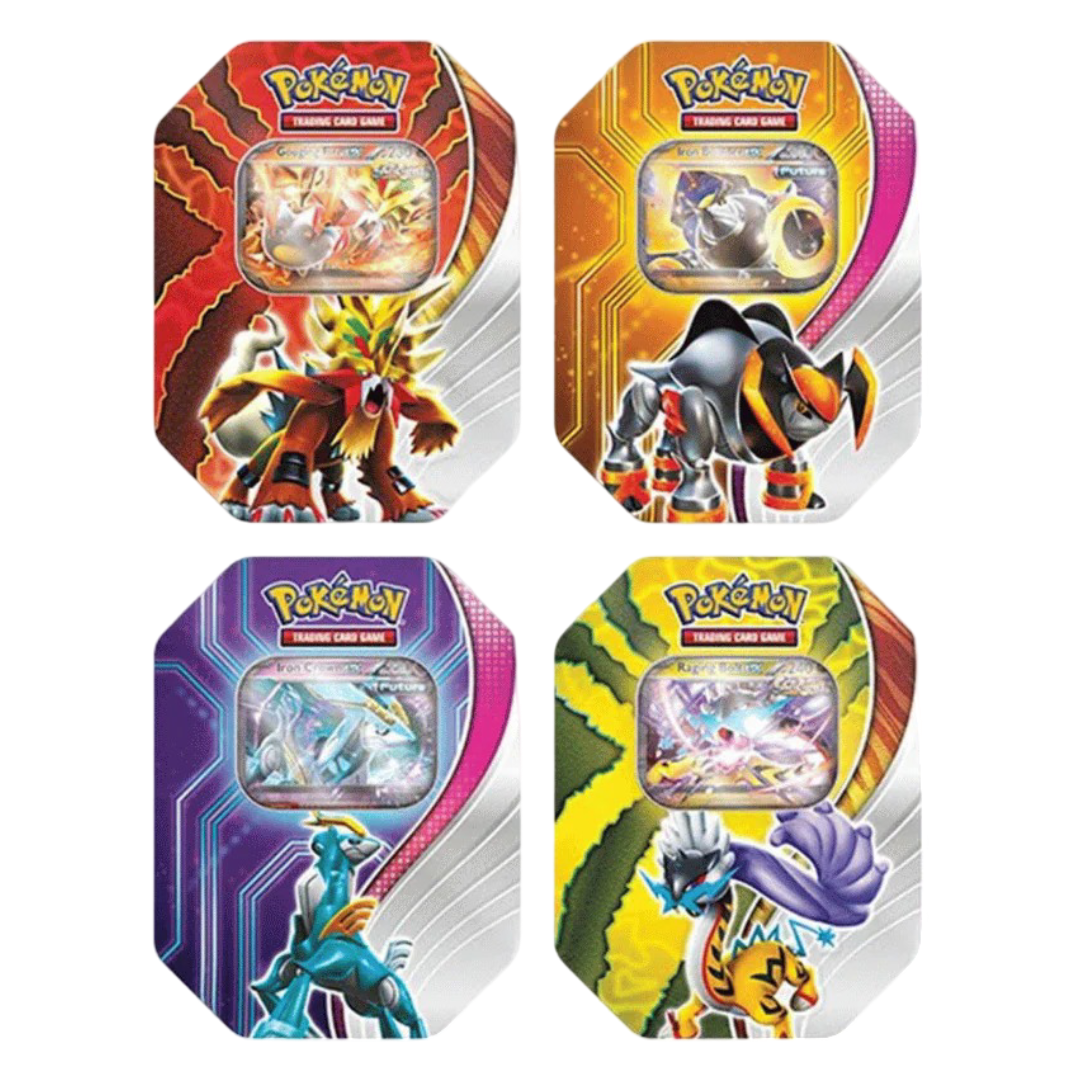 Pokemon TCG : Paradox Destinies Fall EX Tin (Assorted Collection, Sold as Single)