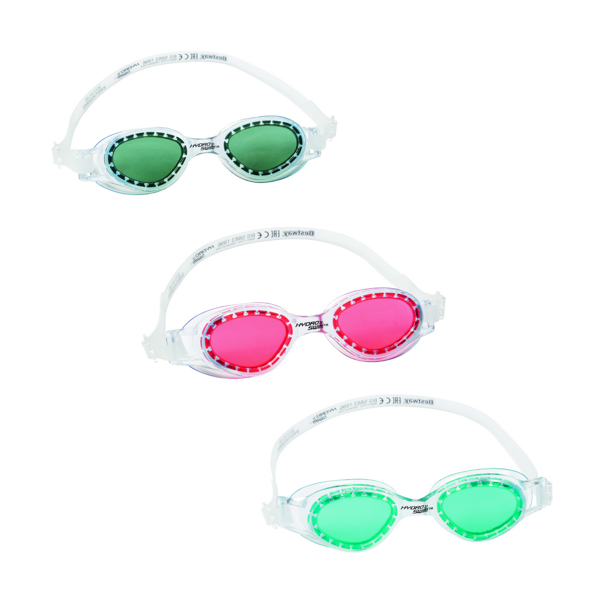 Bestway IX-500 Goggles Assorted Colors (Price Per Piece)