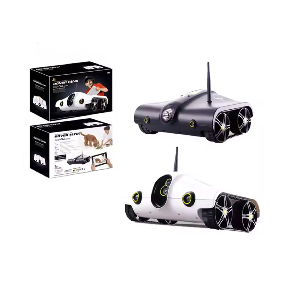 Wifi Control Wireless Spy Rover Tank