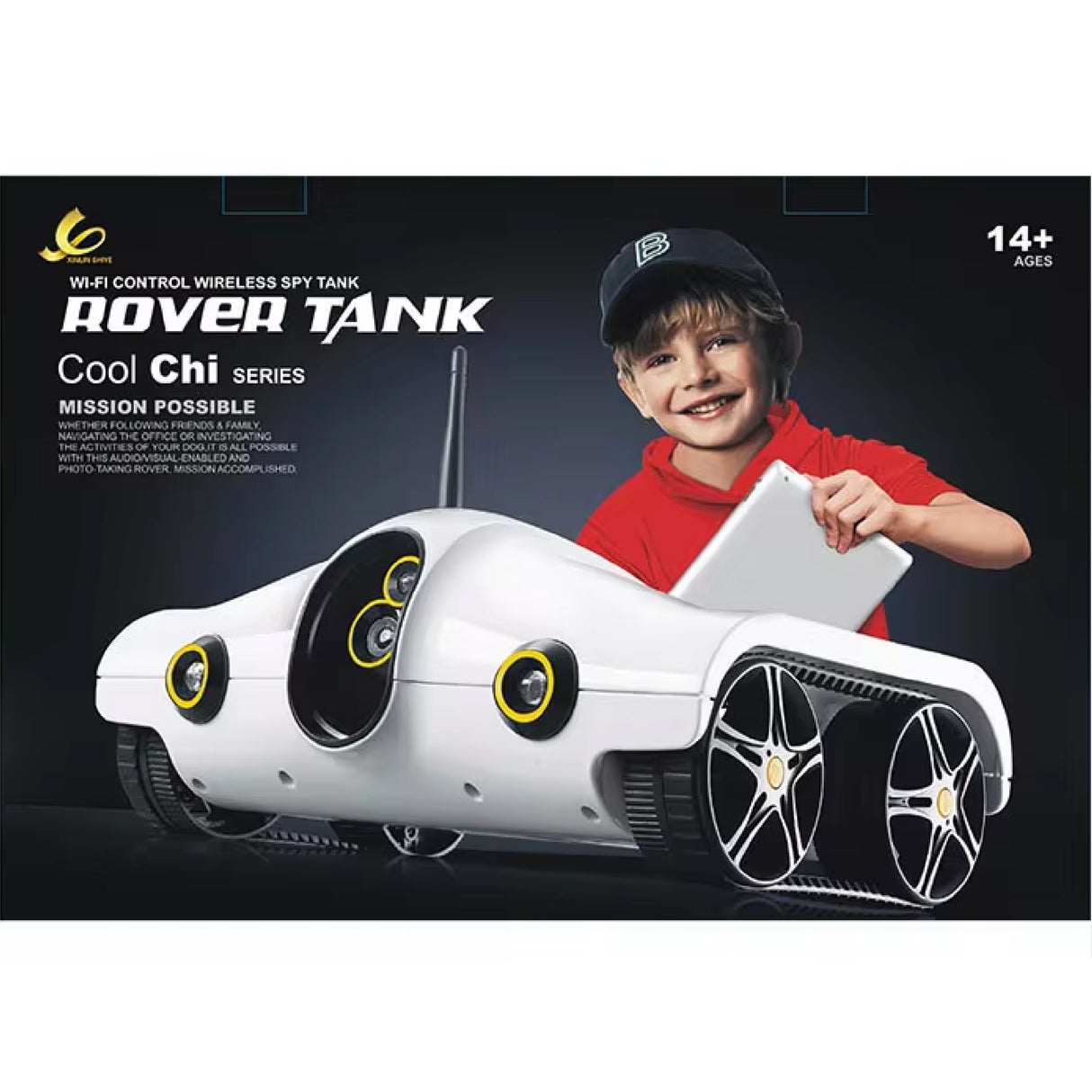 Wifi Control Wireless Spy Rover Tank