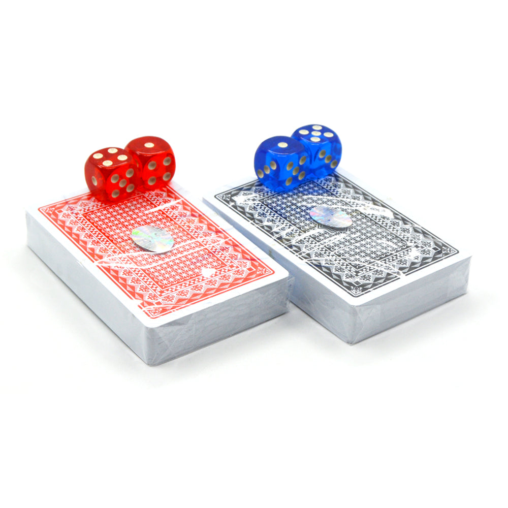 Poker Playing Cards Green Box