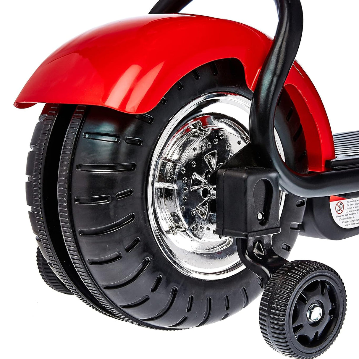 Megastar Coco Qk306 - Ride On 6v City C-Co Fat Tyre Motorcycle-Red