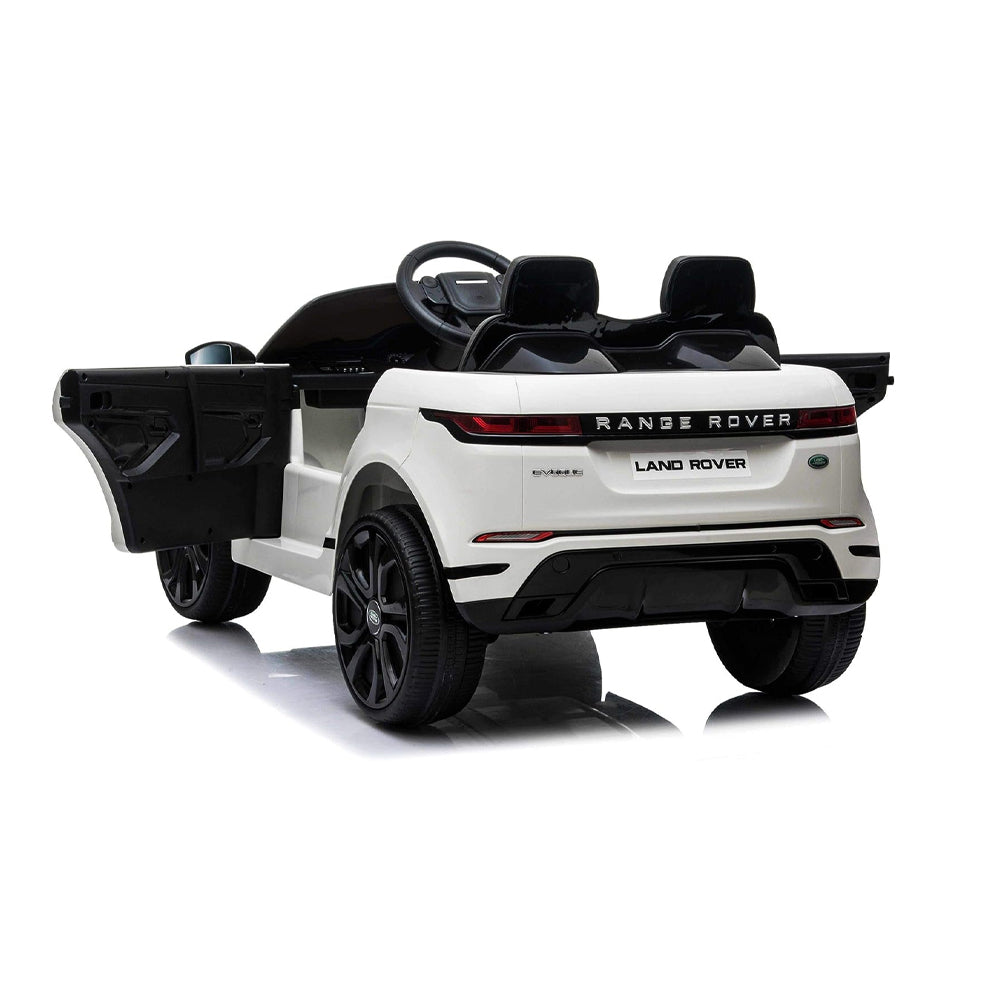 Range Rover Kids Ride On Car with Parental Remote Control - White