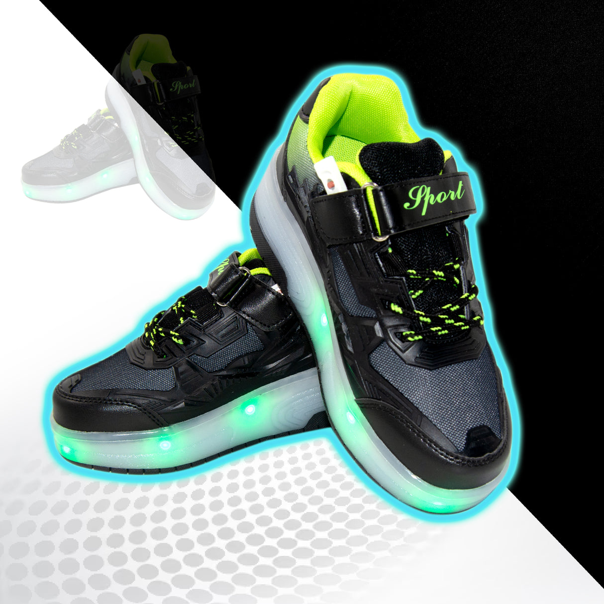 Roller Skates Shoes With Led for Kids