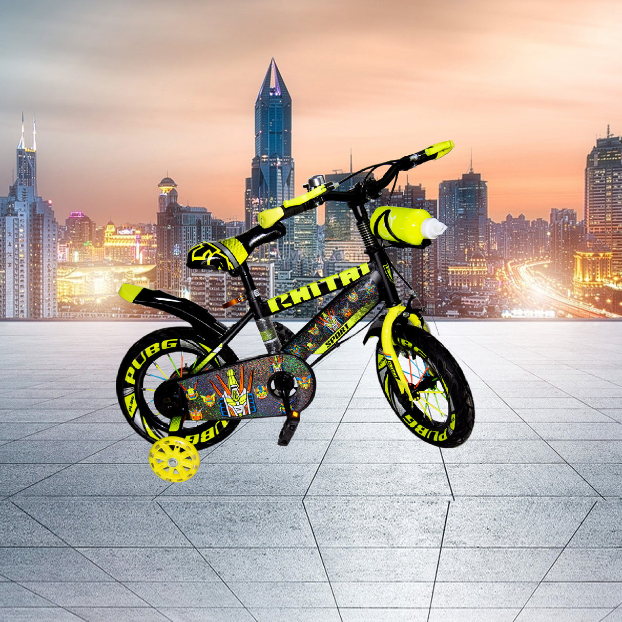 Children bike-kid bicycle boy and girl bike