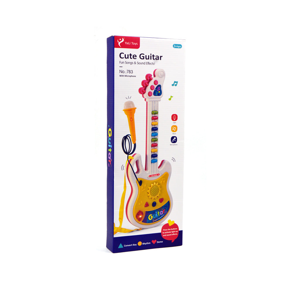 Links to CUTE GUITAR WITH MICROPHONE by
