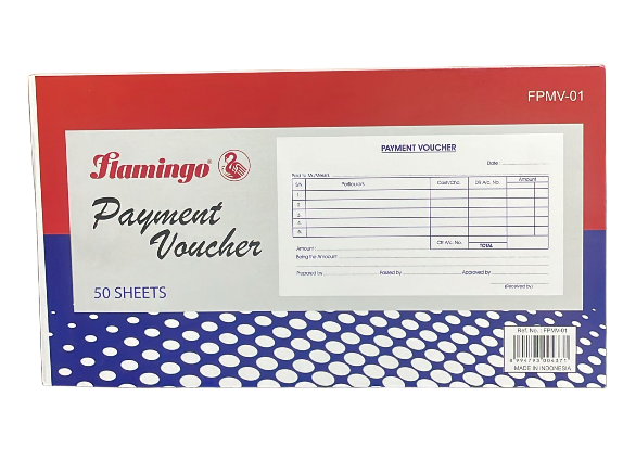 Flamingo Payment Voucher 50 Sheets