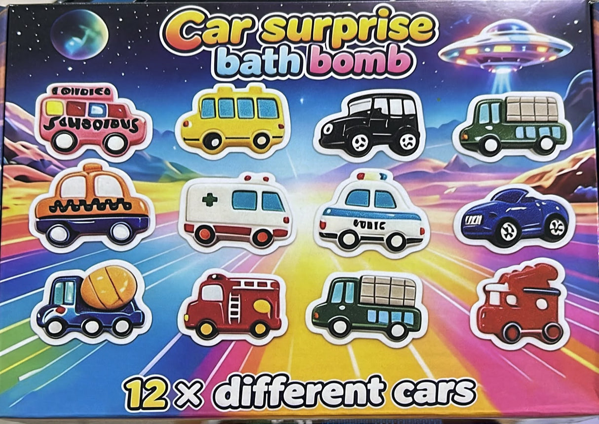 Cars Bath Bombs Bubble Bath Shower Ball