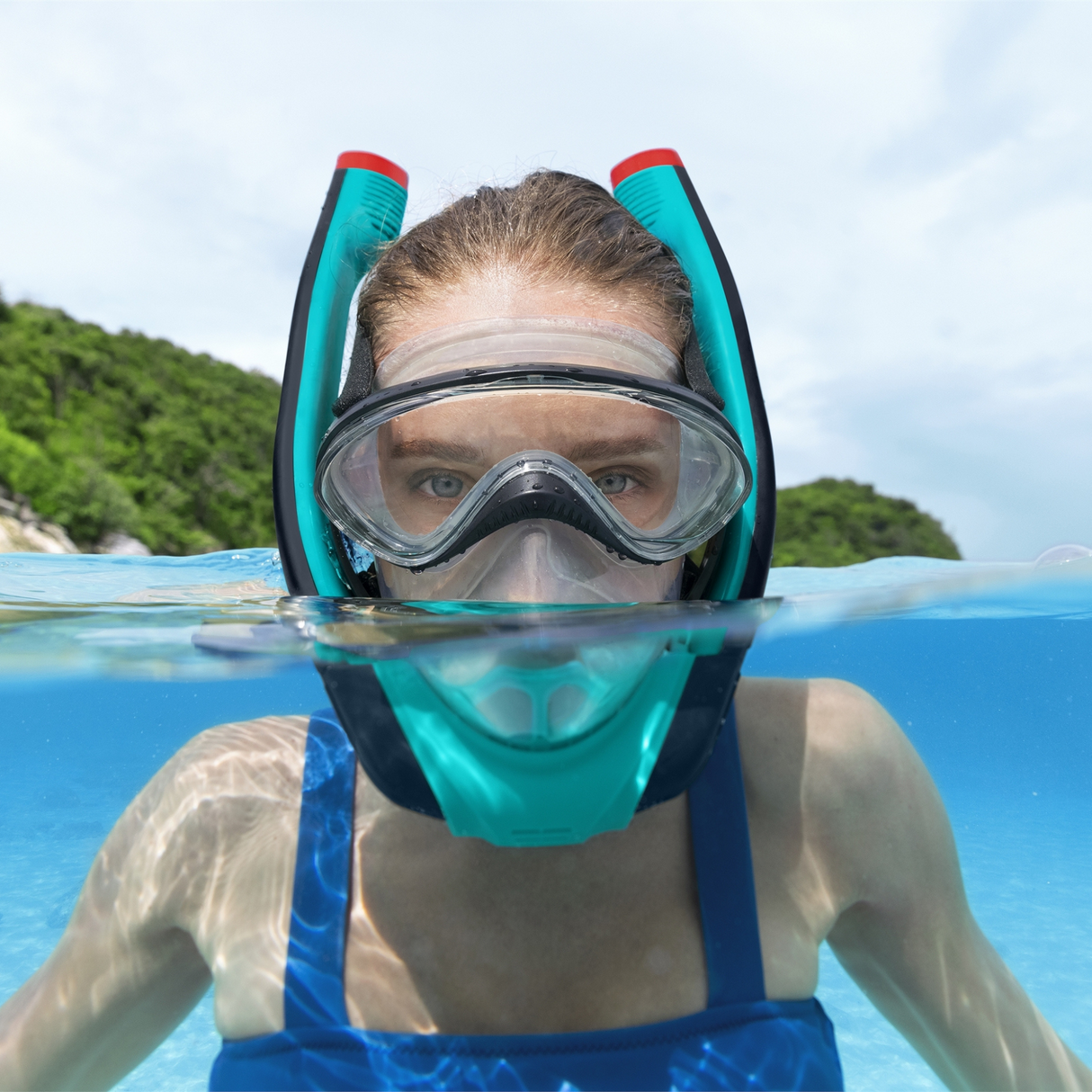Bestway Flowtech Full-Face Snorkeling Mask (S/M)