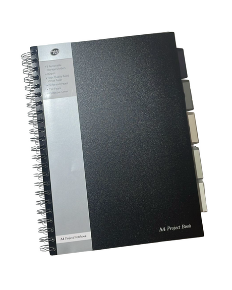 A4 Project Notebook – 250 Pages