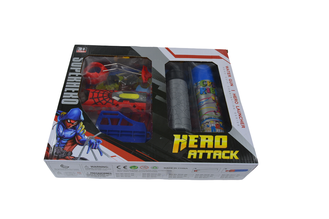 Spider Water Gun Wrist Launcher with Glove