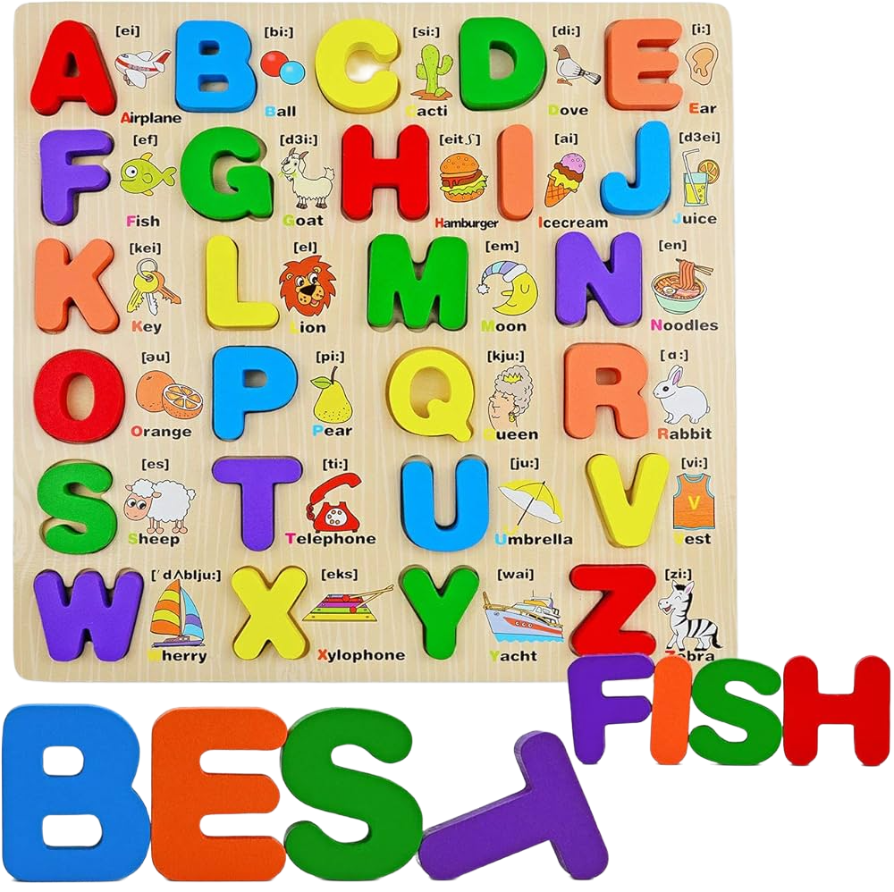Alphabet Wooden Board Puzzle