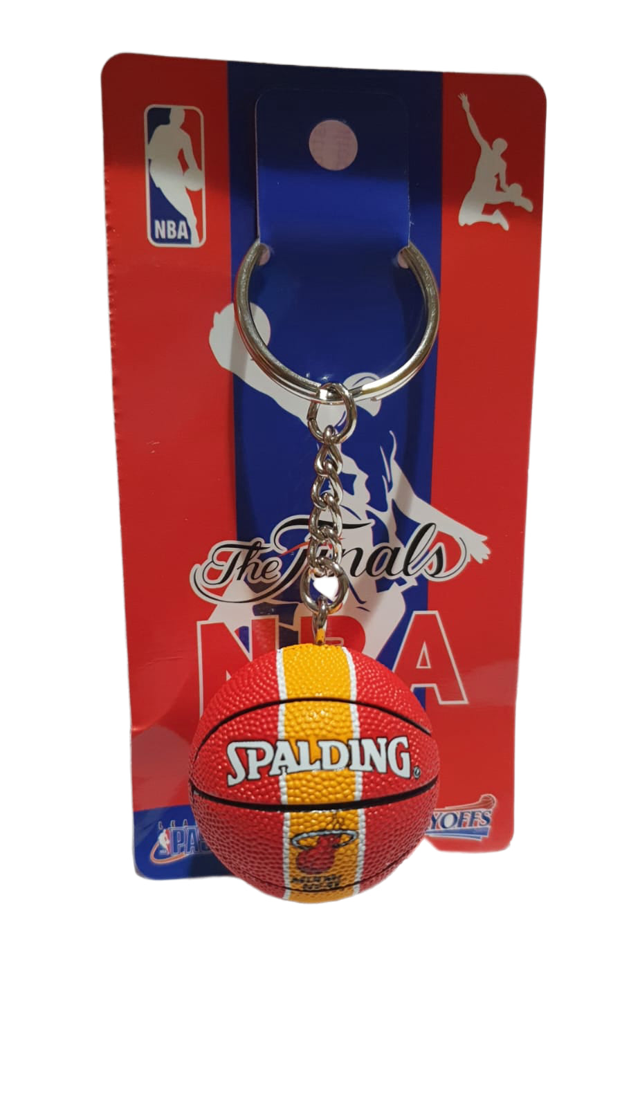 Links to SPALDING Miami Heat Keychain by