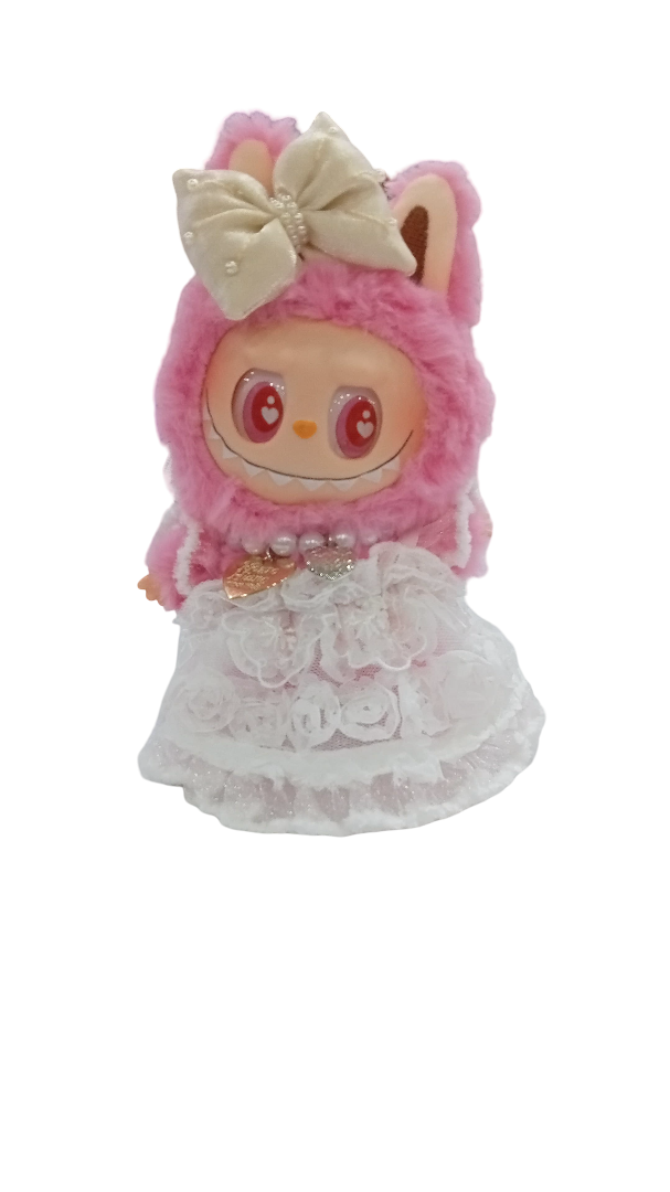 Labubu with Dress and Accessories – Fashion Edition (Each with Unique Design)
