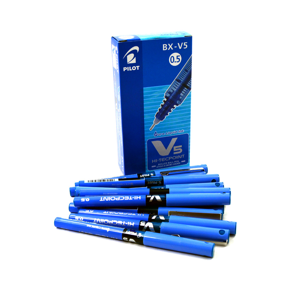 Pilot H-TECPOINT 0.5 Blue Pen