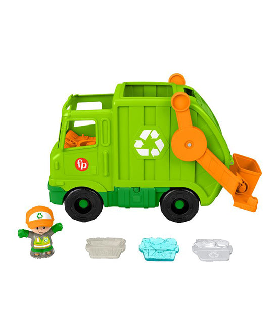 Fisher Price Little People Recycling Truck Musical Garbage V