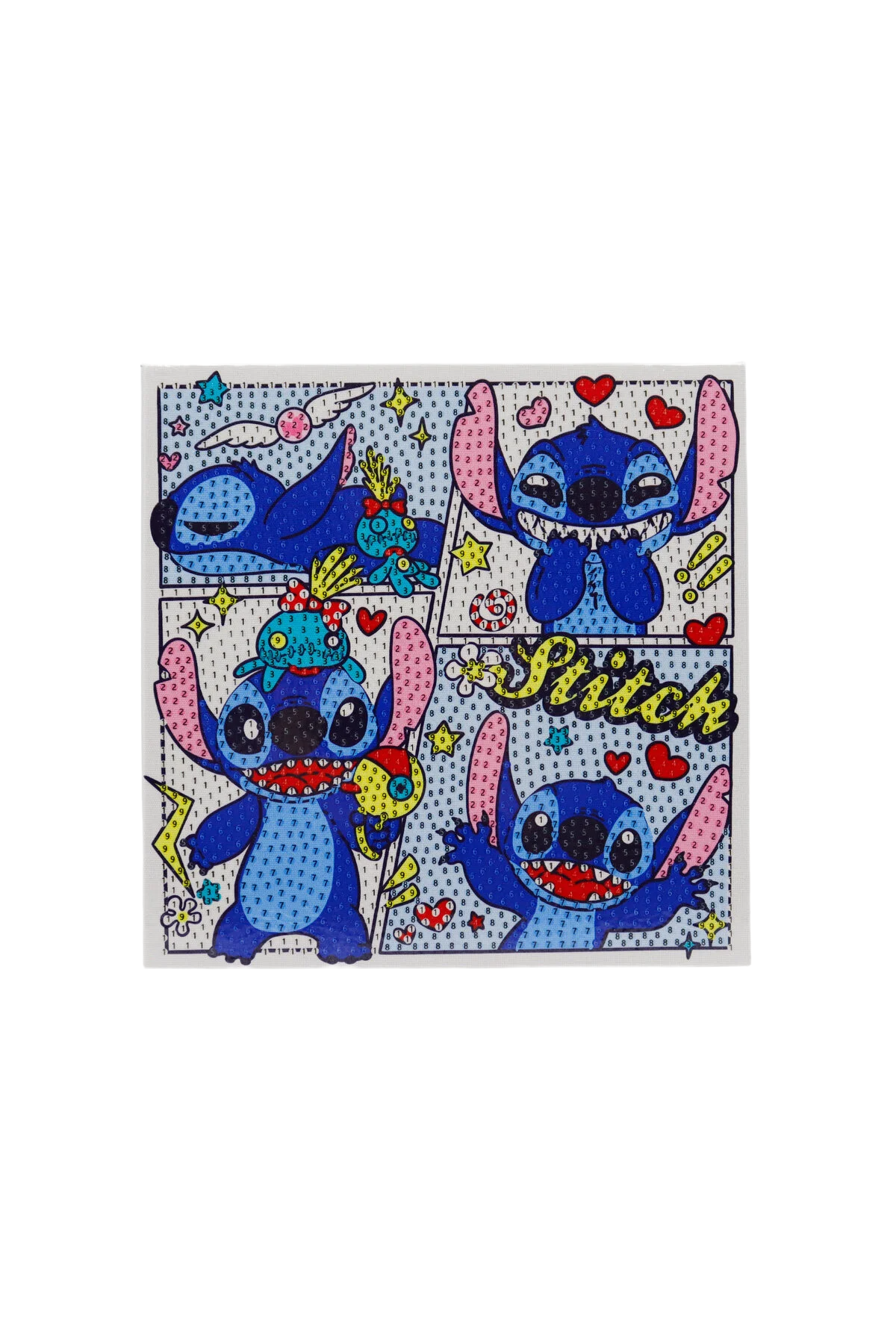 Stitch Diamond Painting Set 30×30 cm