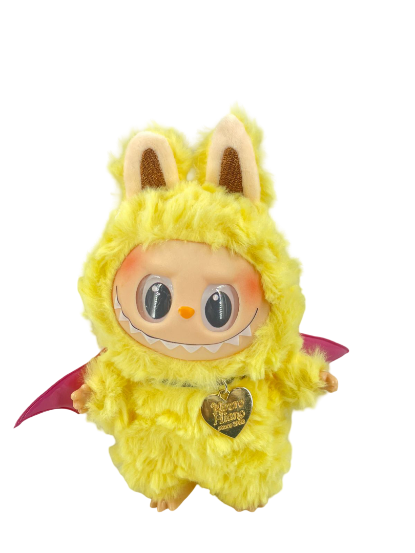 Labubu Dragon Wings Yellow