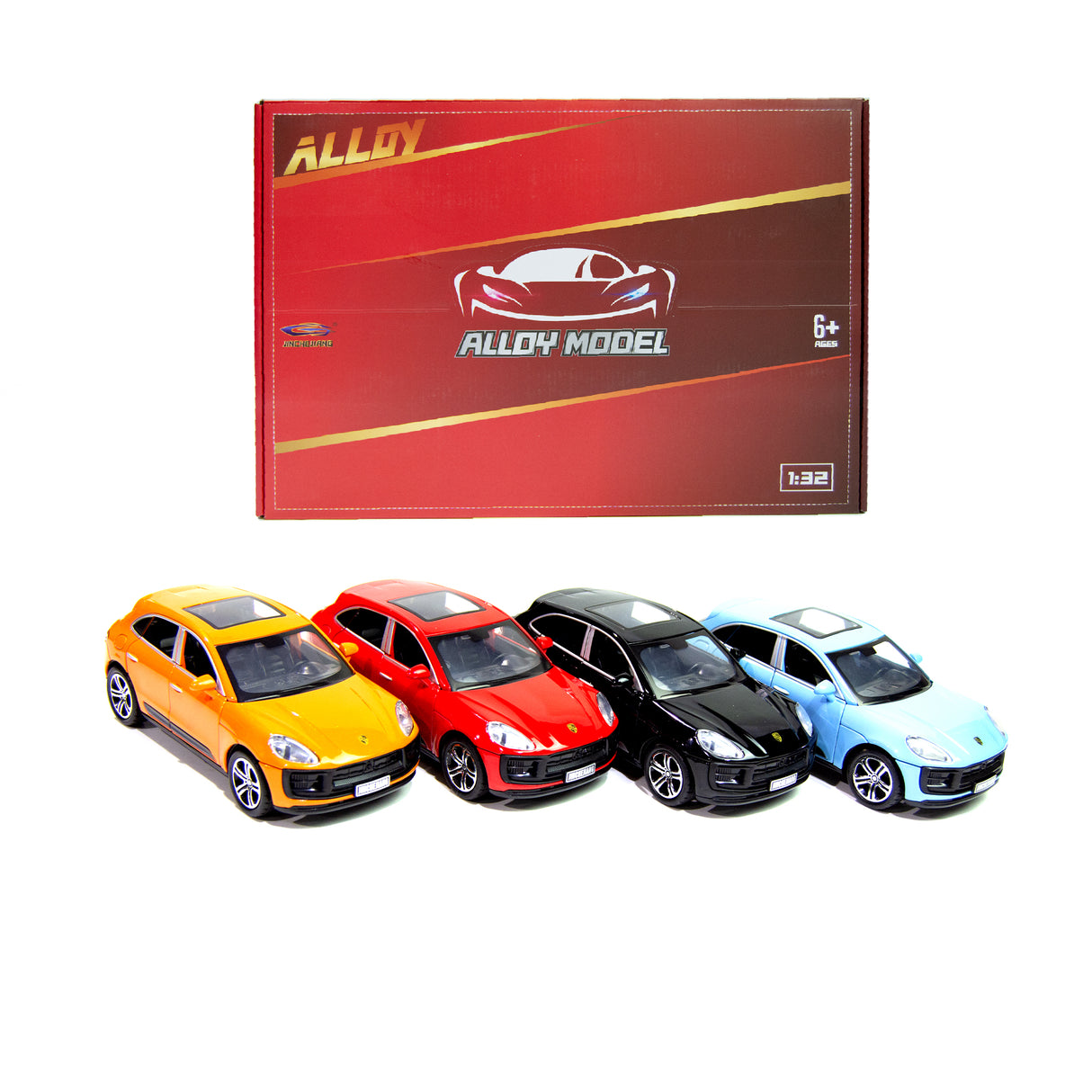 Links to PORSCHE CAYENNE ALLOY CAR MODEL DIECAST 1.32 ASSORTED 4 by