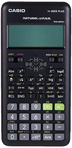 New Casio FX-82ES Plus 2nd Edition Natural Textbook Display Black Calculator