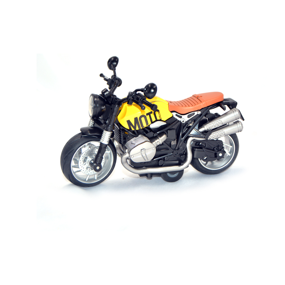 Motor Cycle Die-Cast 3 Assorted Colors, Sold As Single