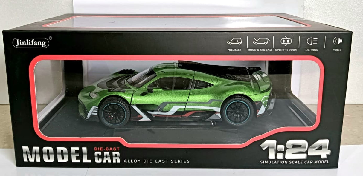 Mercedes-Benz Amg One Model 1:24 Scale (4 Assorted Colors, Sold As Single)