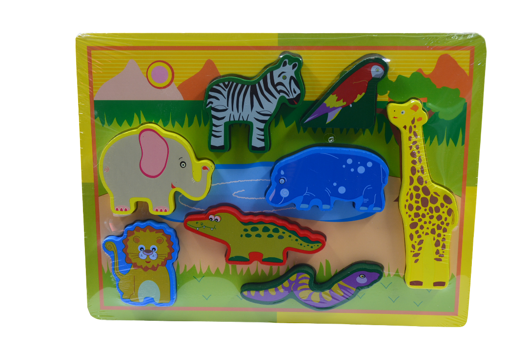 Wild Animals Wooden Puzzles