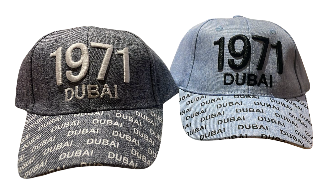 Cap with Scenery 1971 Dubai (Assorted Designs, Sold as Single)