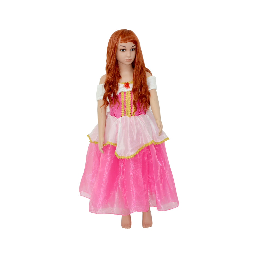 Links to PRINCESS AURORA COSTUME PINK 130 CM by