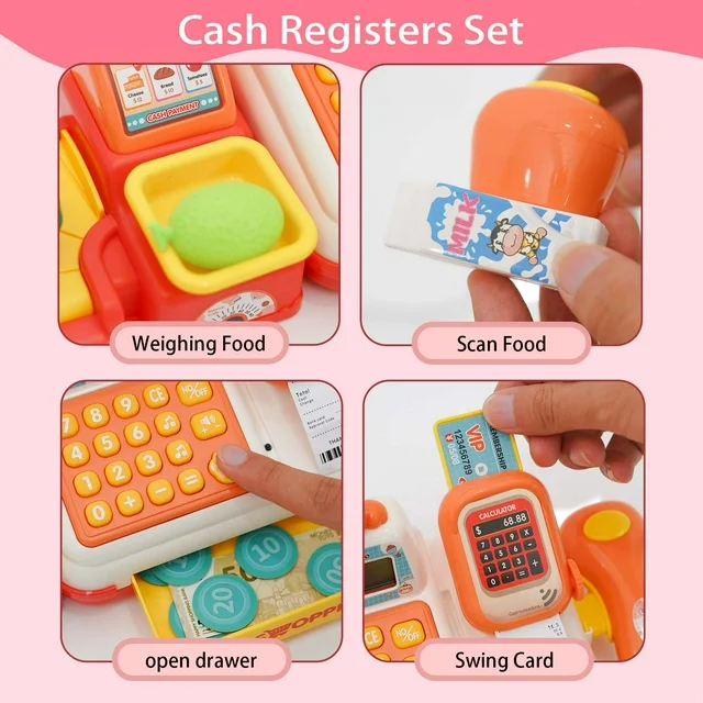 Supermarket Cash Register Set