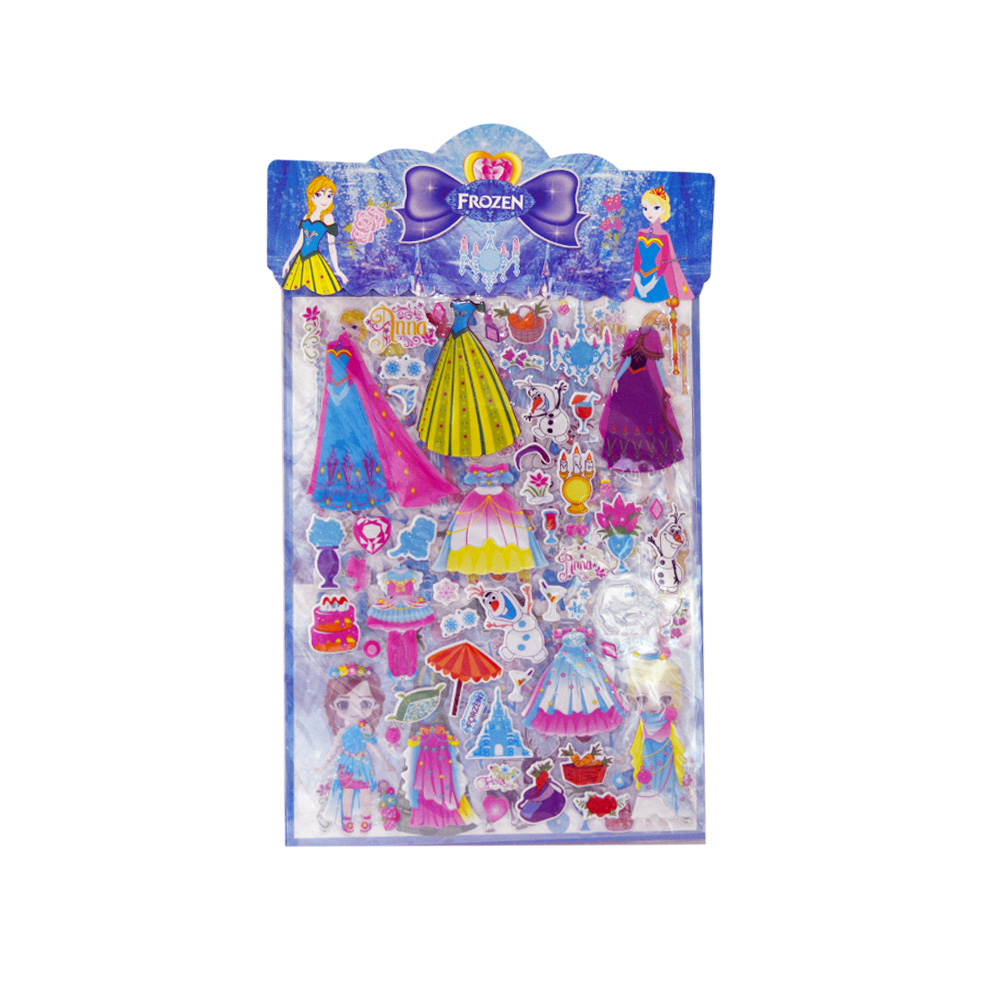 Frozen Puffy Stickers Cuu 026