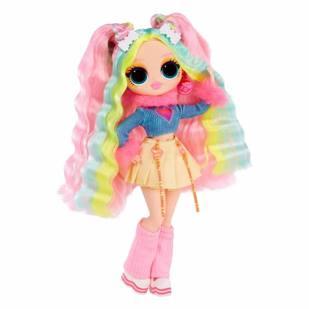 LOL Surprise OMG Sunshine Makeover Fashion Doll - BUBBLEGUM DJ - Includes UV Colour Change in the Sun, Multiple Surprises, and Fabulous Acce