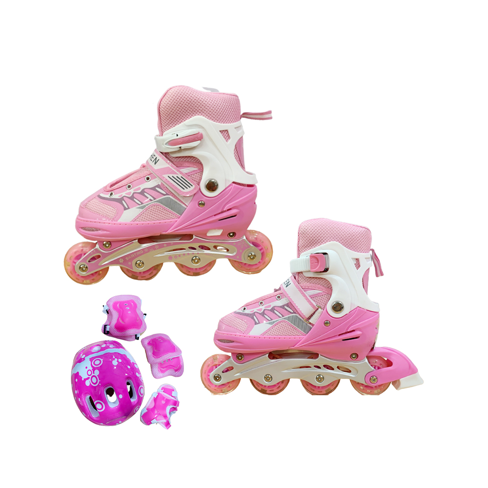 Inline Skate Pink (Size: 39-42) for Kids