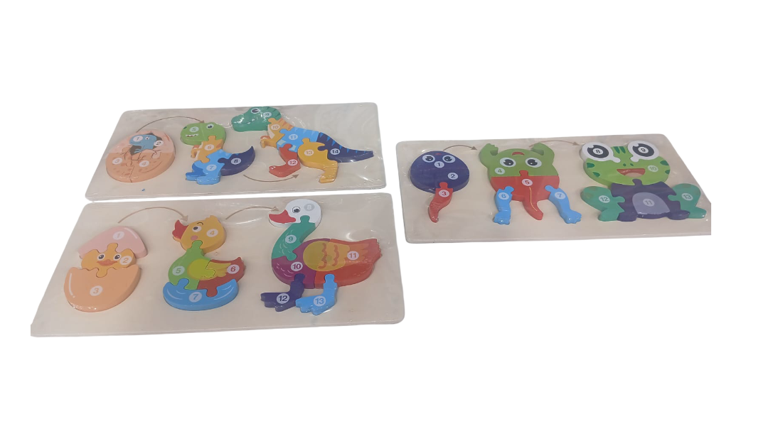 Wooden Puzzles – Long (Assorted)