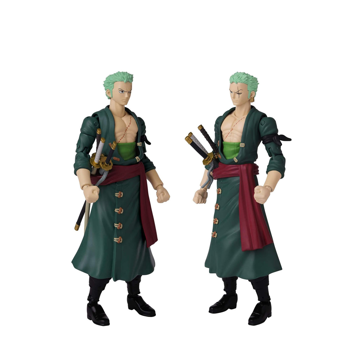 Bandai Anime Heroes - One Piece - Roronoa Zoro 6.5 Inch Action Figure