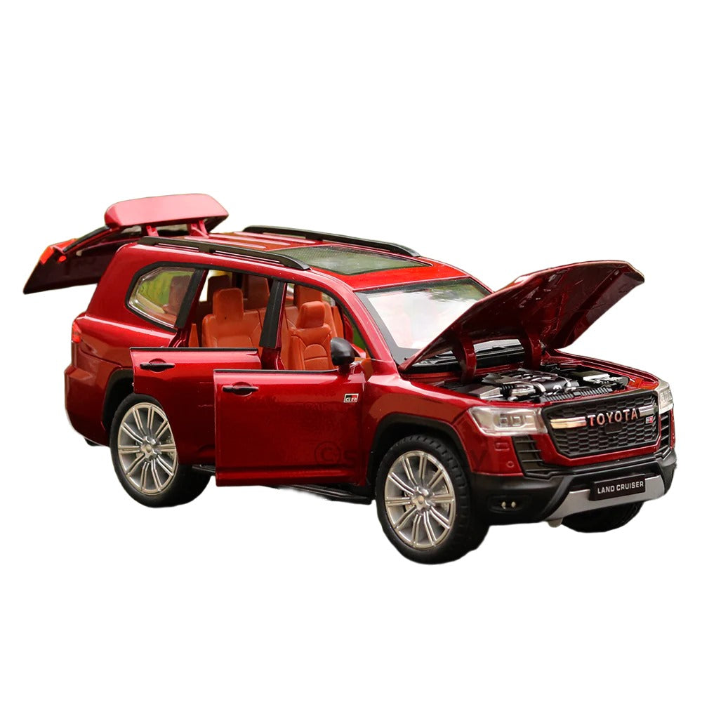 Toyota Land Cruiser Model 1:24 Scale (3 Assorted Colors, Sold As Single)