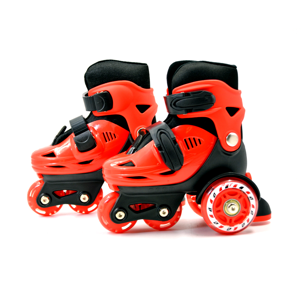 Roller Skates Extra Small 27-30 Assorted Red/Pink (Price Per Piece)