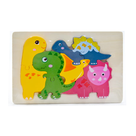Wooden Jigsaw Puzzle - Dinosaurs