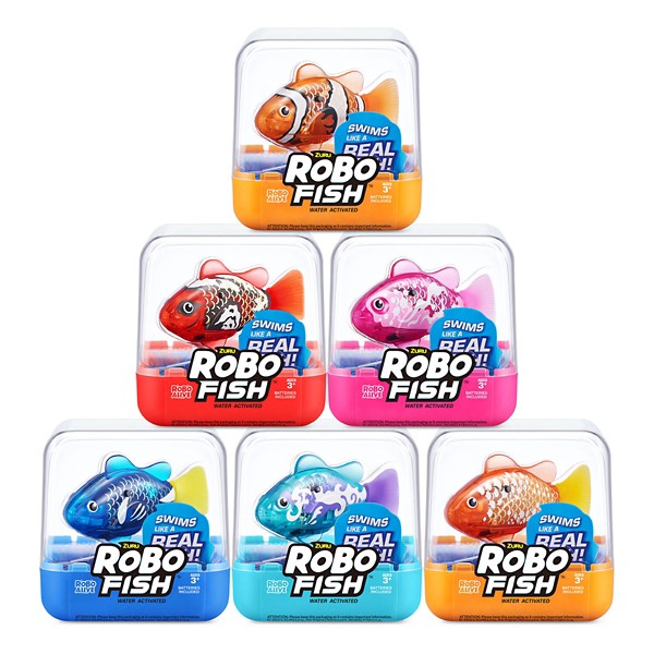 ZURU Robo Alive Robo Fish Tank Playset Assorted