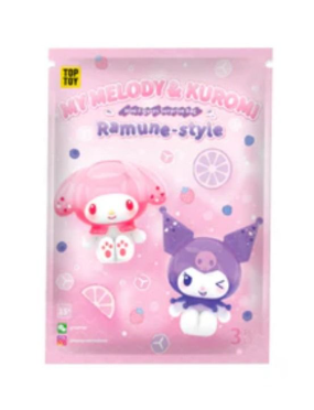 My Melody & Kuromi Ramune-Style Mini Figures Surprise Bag – Sanrio Collectible (1 Random Figure)