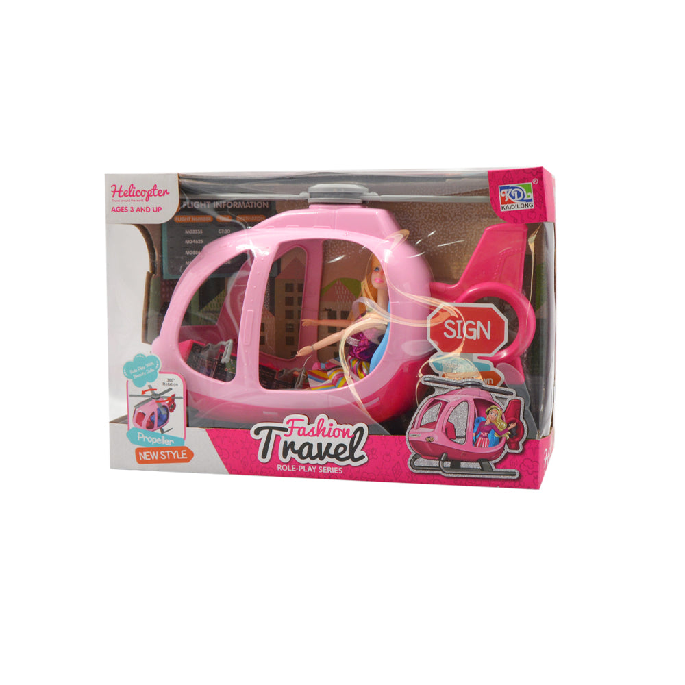 Helicopter Fashion Travel Role-Play Series