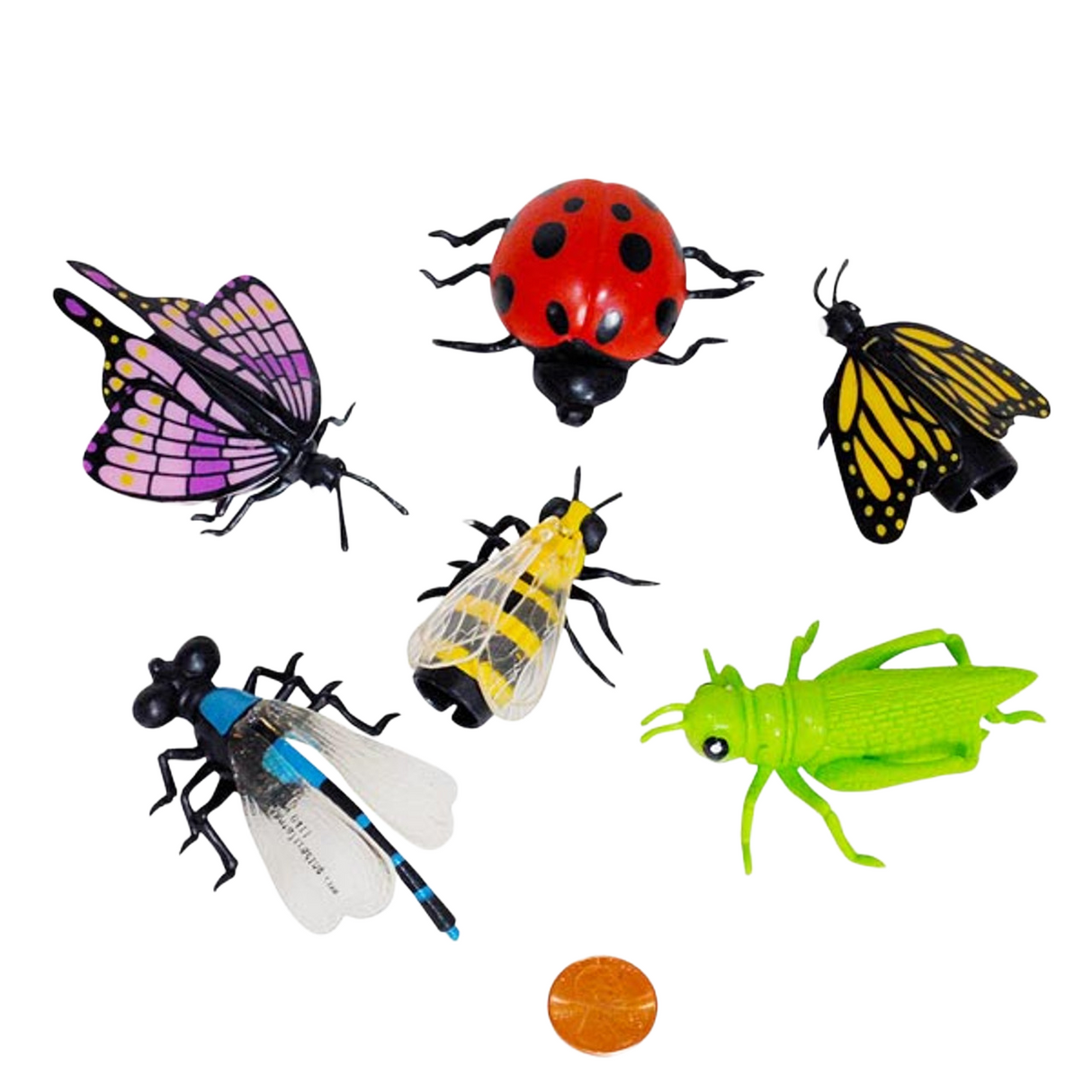 Realistic Plastic Insects Toy Set Bug Figures for Kids Play