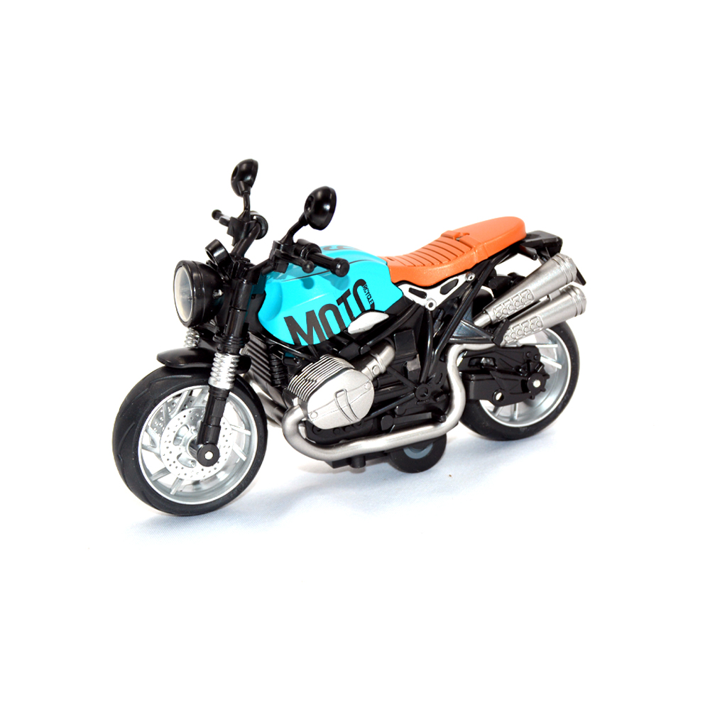 Motor Cycle Die-Cast 3 Assorted Colors, Sold As Single