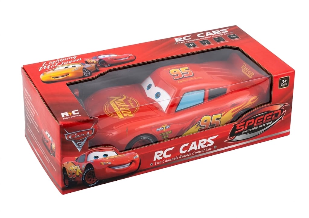 Lightning McQueen RC Remote Control Car 27MHz – Kids Racing Toy