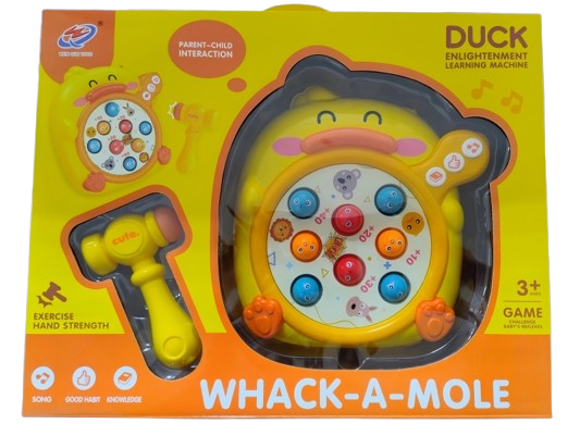 Whack-A-Mole Game for Kids – Interactive Reflex & Action Game