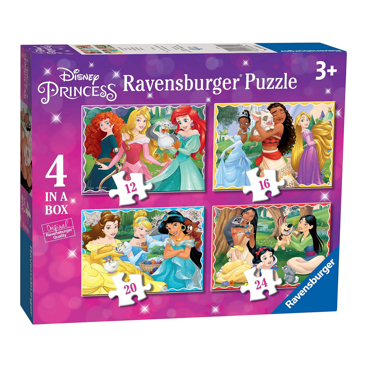 Ravensburger Disney Princess, Friendship! - 4 In A Box