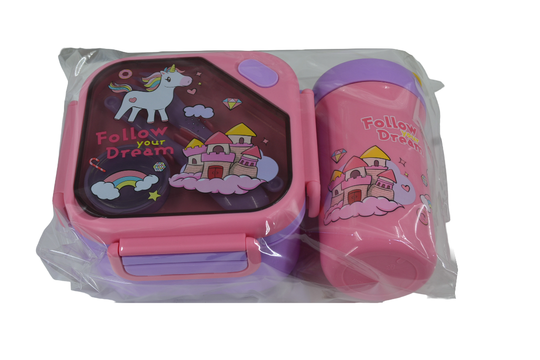 Dino Lunch Box Set (Assorted Designs, Sold as Single)